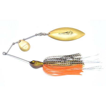 Tiger Pike Spinnerbait | Colorado/Willow - 32g
