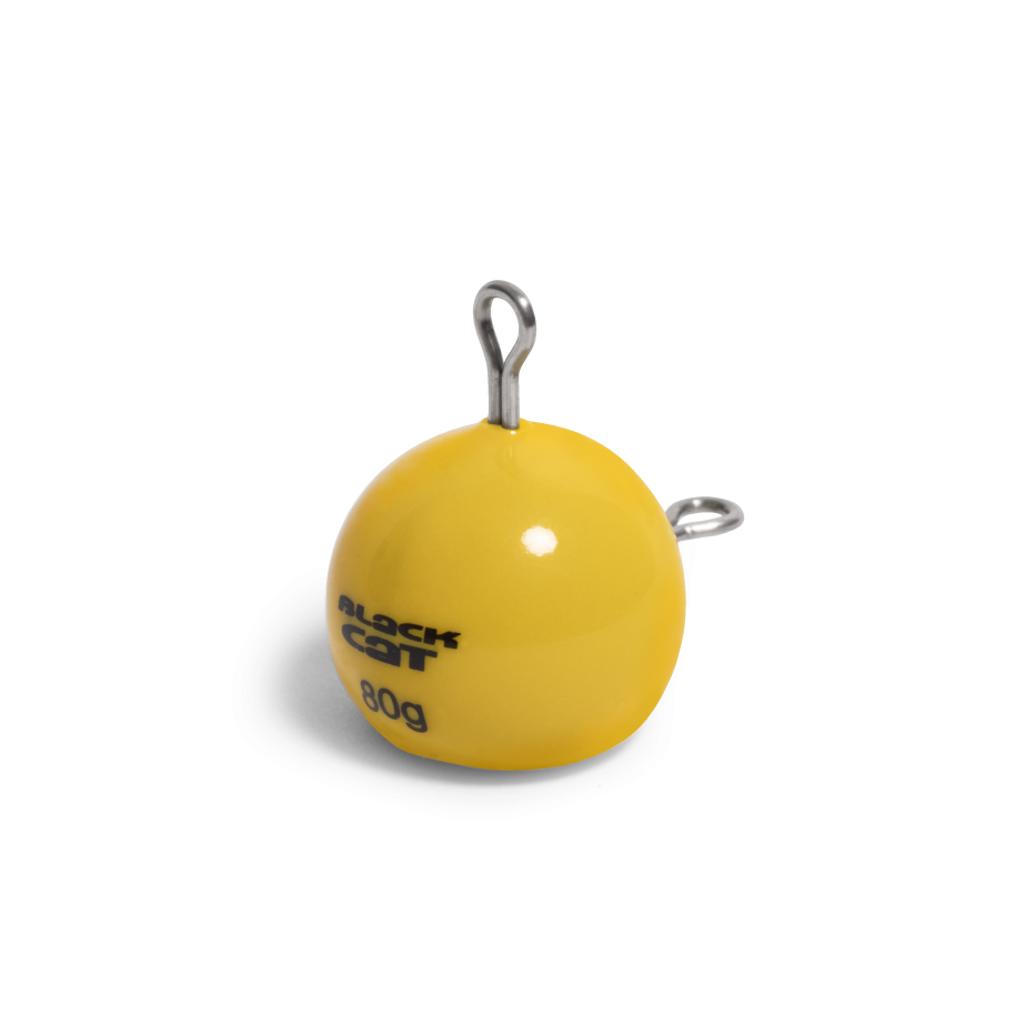 The Black Cat Yellow Ball