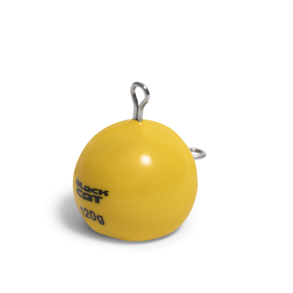 The Black Cat Yellow Ball