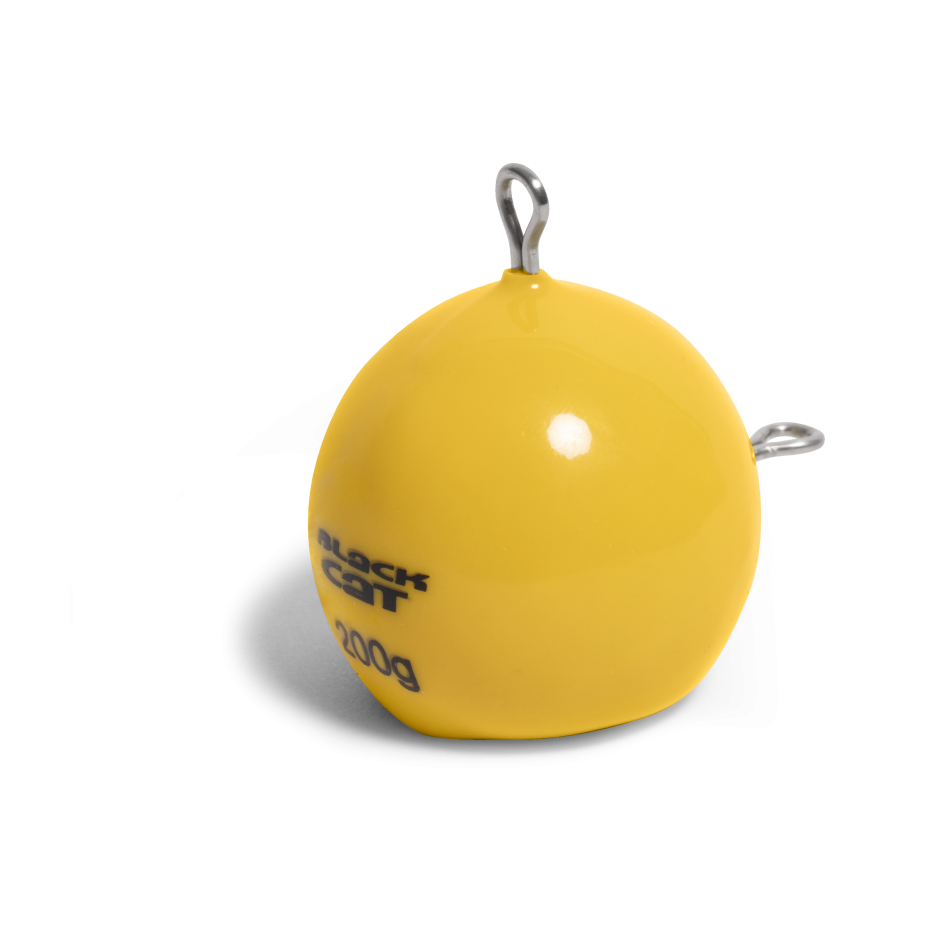 The Black Cat Yellow Ball