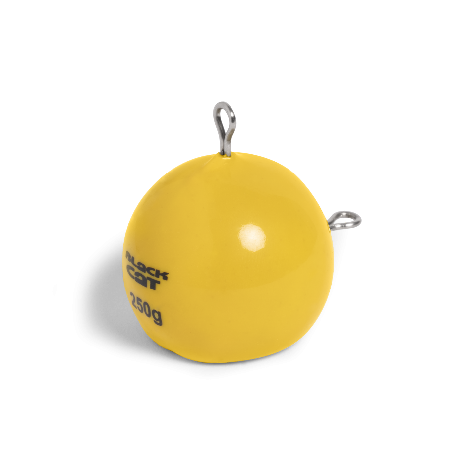 The Black Cat Yellow Ball