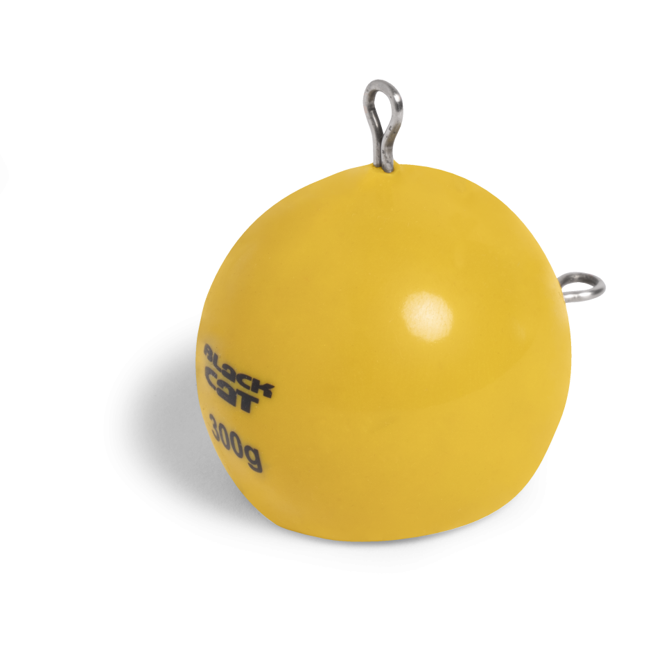 Lest Black  Cat Ball jaune