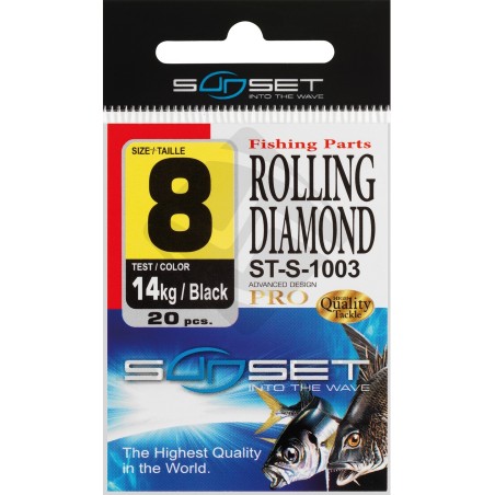 Emerillon Rolling Sunset Diamond ST-S-1003 - Anodized Black