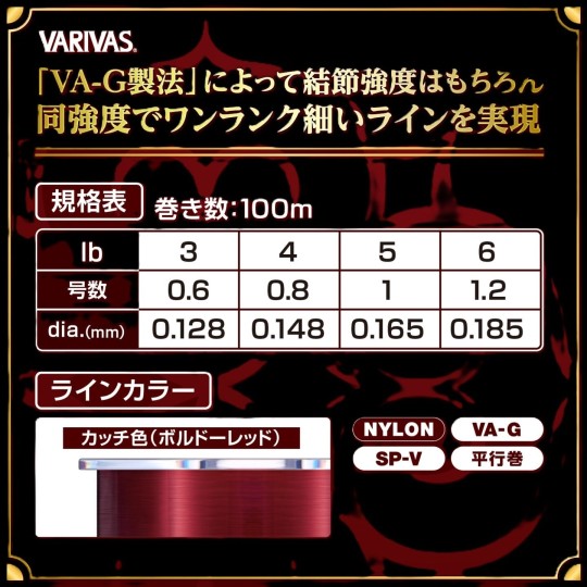 Super Forelle Advance Katchi-iro - Diskretes Nylon hoher Widerstand für Forelle