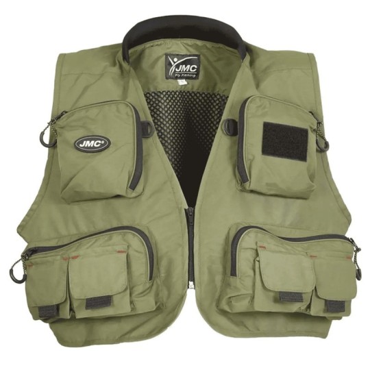Gilet de Pêche JMC Diplomat V2 Olive