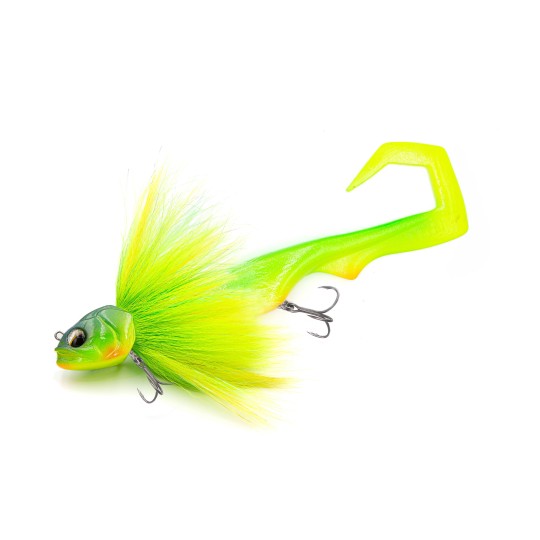 Hybrid Bucktail Swimm BIM Tackle Shallow Cruiser - Epoxykopf + Grub