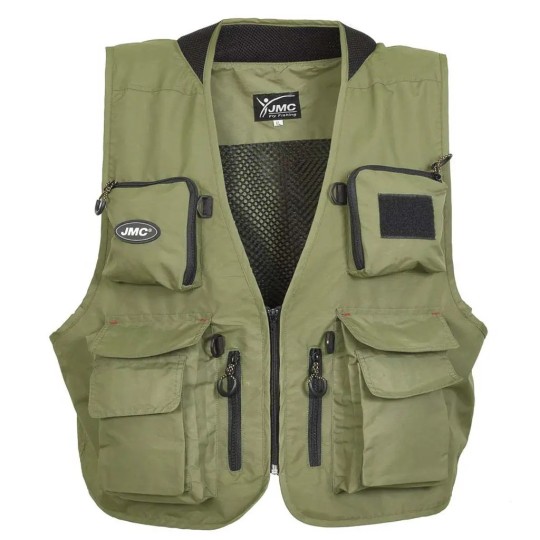 Gilet de pêche JMC Tradition V2 - Confort et praticité
