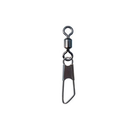Sunset Swivel Snap Hook Sunset Rolling W/ Safety Snap - Anodized