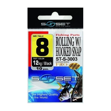 Émerillon Agrafe Sunset Rolling W/ Hooked Snap ST-S-3003