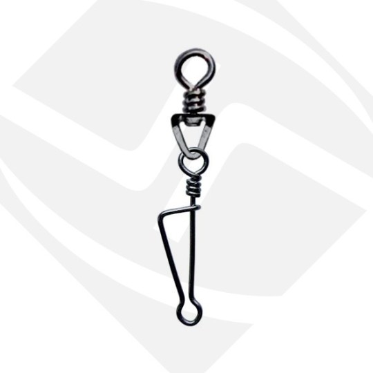 Emerillon Agrafe Sunset Dreieck Swivel W/ Italienischer Snap
