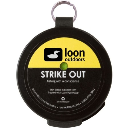 Loon Outdoors Strike Out Indikator - Orange/Weiß