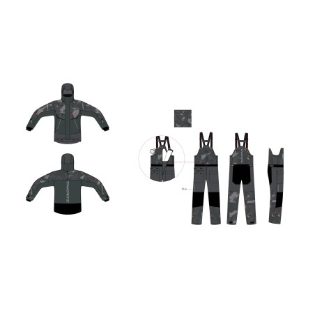 Totem Suit – Combinaison de pêche imperméable Oxford 500D