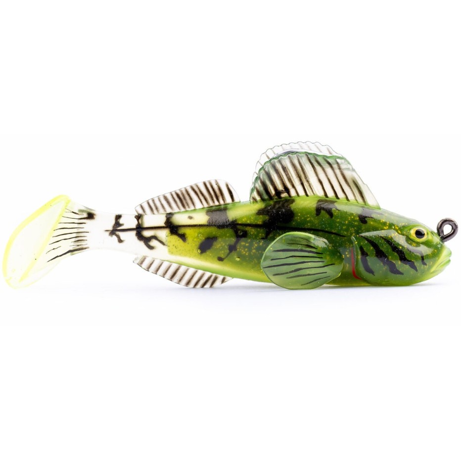 Gummifische Live Target Goby Paddle Tail Rigged 7cm