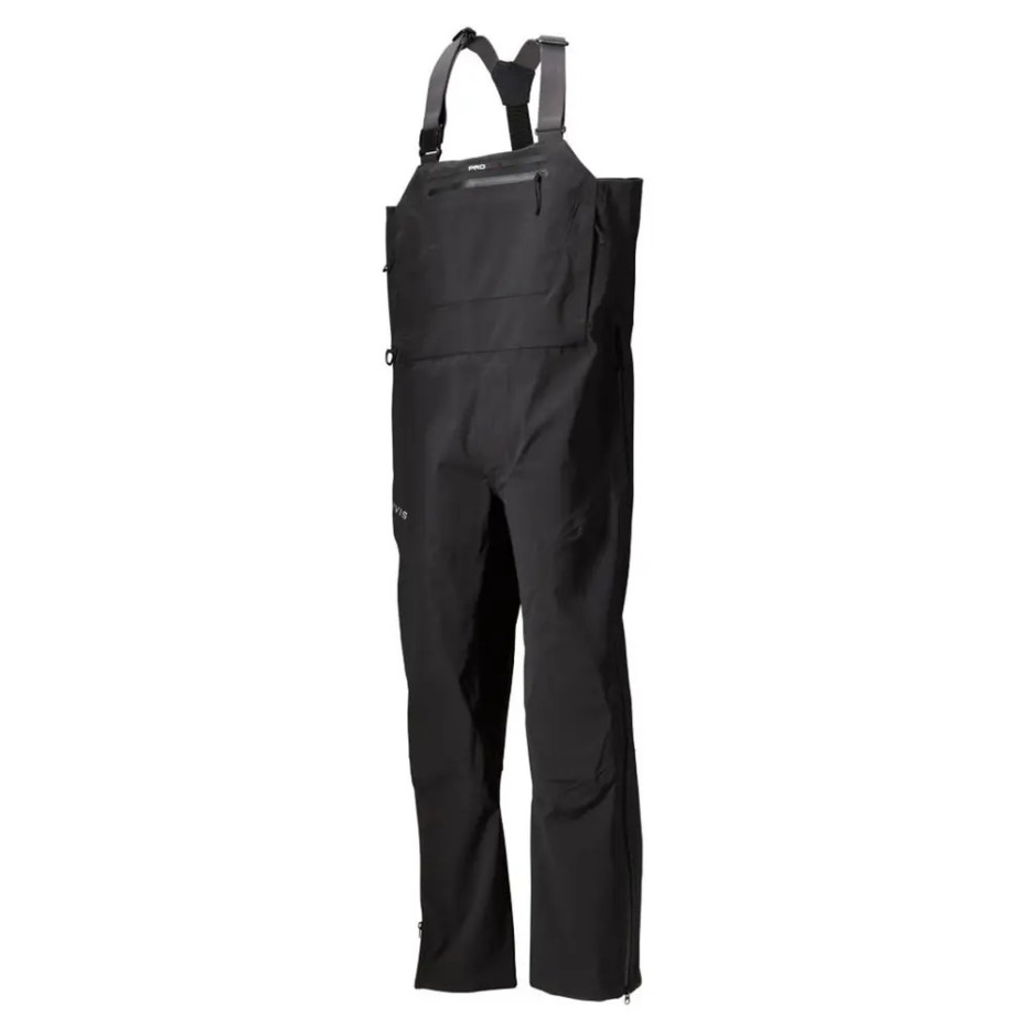 Orvis Pro Fishing Bib Overalls Blackout - Waterproof and Breathable