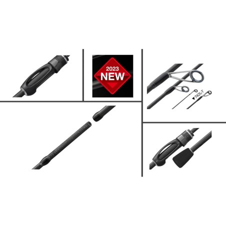 Graphiteleader Corto UX, canne spinning light game