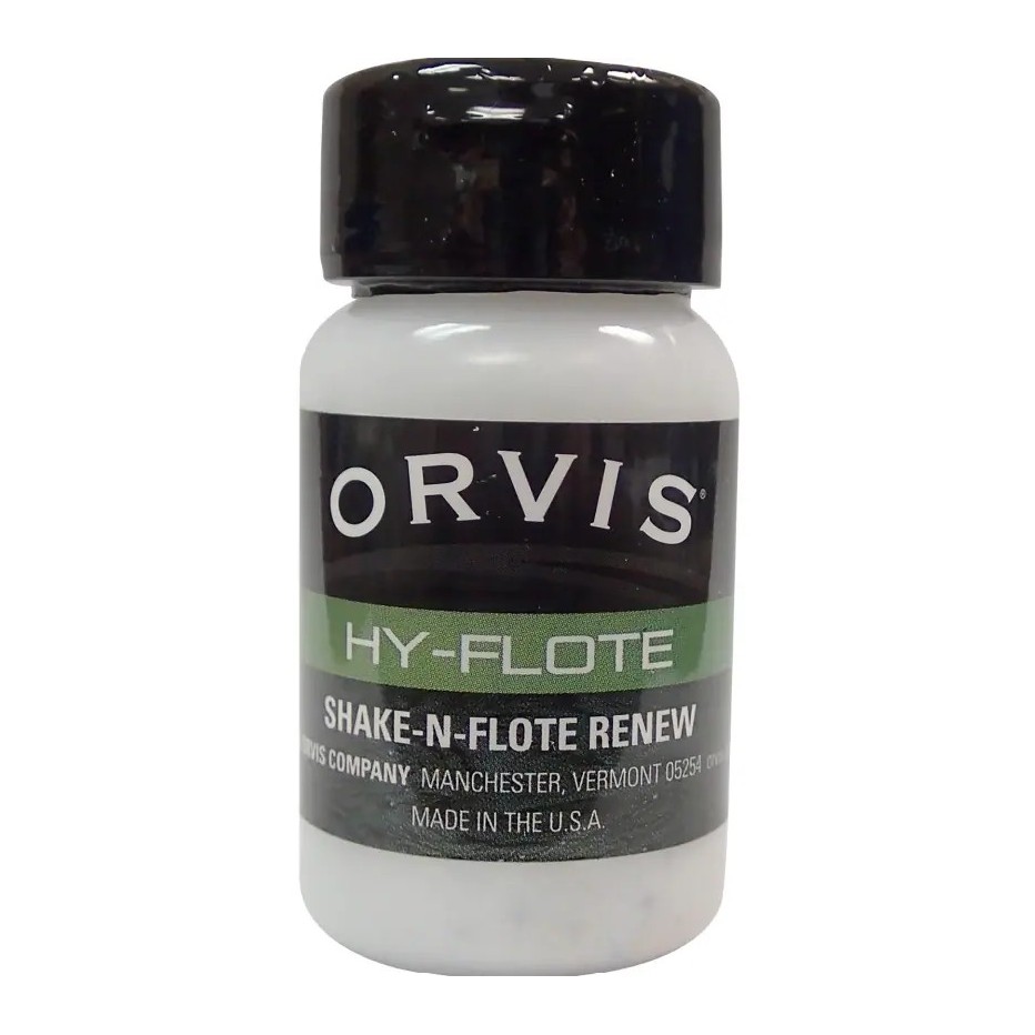 Orvis Shake N Flote Renew Pulver - Für Trockenfliegen
