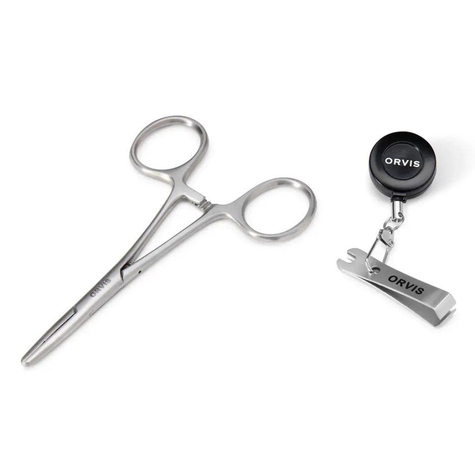 Orvis Tool Kit – Kit de herramientas: servicio de boton, pinza y corte-hilo