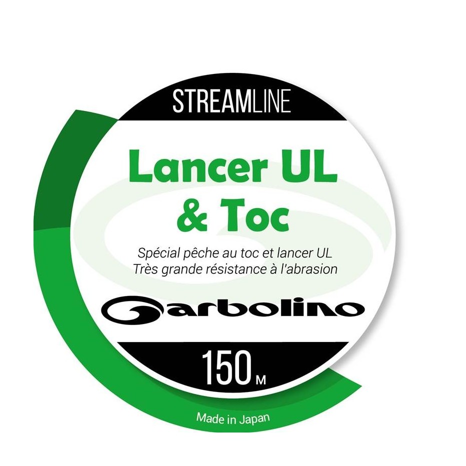 Nylon Garbolino Streamline Toc-Mono 150m - Fil corps de ligne