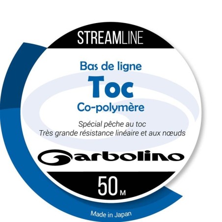 Garbolino Streamline Mono BL 50m - Starkes Nylon Vorfach