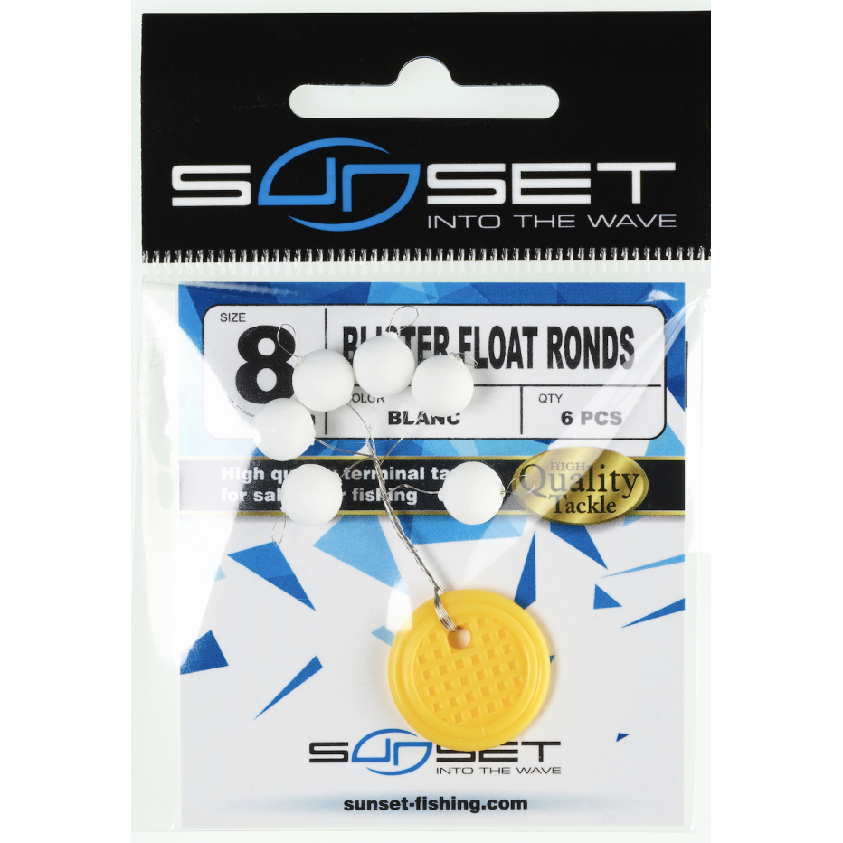 Sunset Pearls Blister Float Rounds