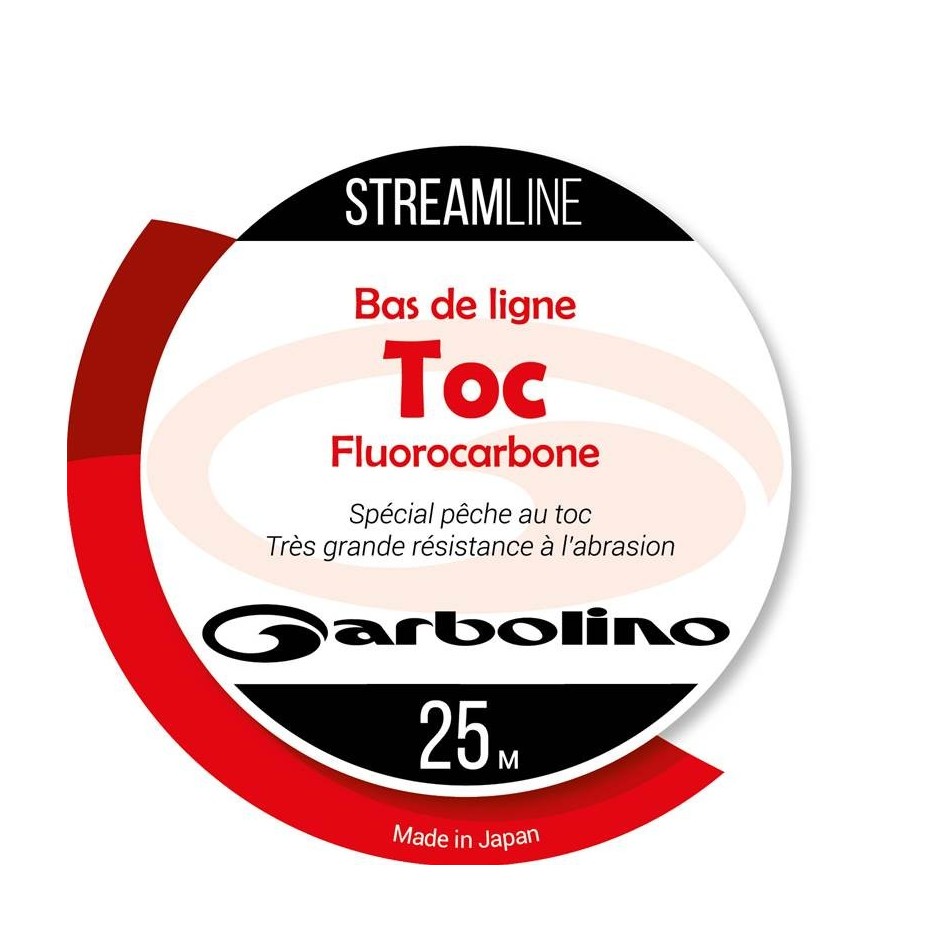 Garbolino Streamline Fluoro Bl 25m - Fil fluorocarbone