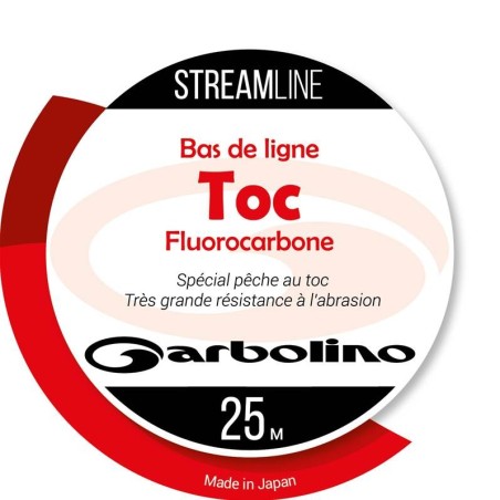 Garbolino Streamline Fluoro Bl 25m - Fil fluorocarbone