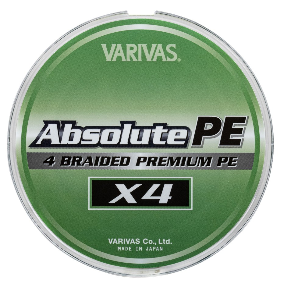 Braid Varivas Absolute PE X4 - Finesse Fishing BFS & Carolina Rig