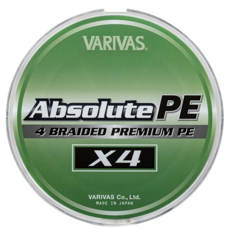 Braid Varivas Absolute PE X4 - Finesse Fishing BFS & Carolina Rig