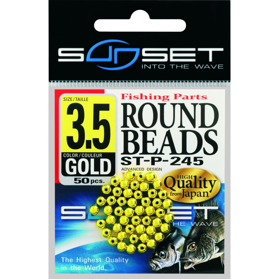 Harte Runde Perlen Sunset