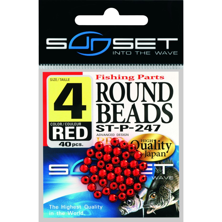 Perles Rondes Dures Sunset