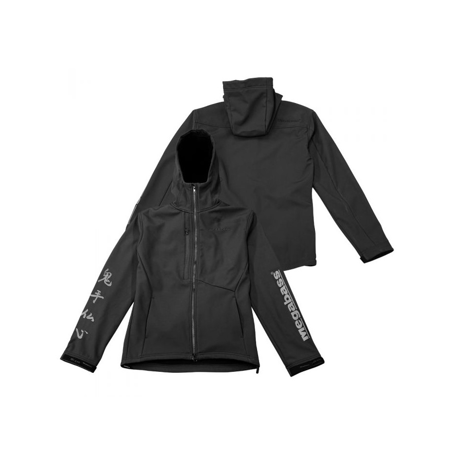 Veste à Capuche Megabass Blowattack Black