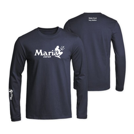 T-Shirt Manches Longues Maria Dry Navy