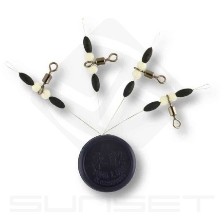 Detener Float Rolling Sunset con perlas fosfo