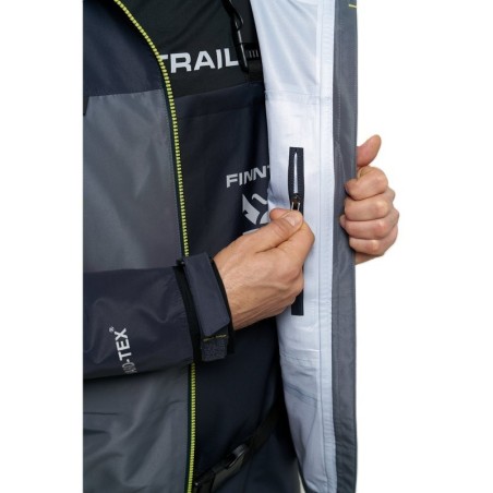 Chaqueta Impermeable Finntrail Apex Gris - 15 000 mm