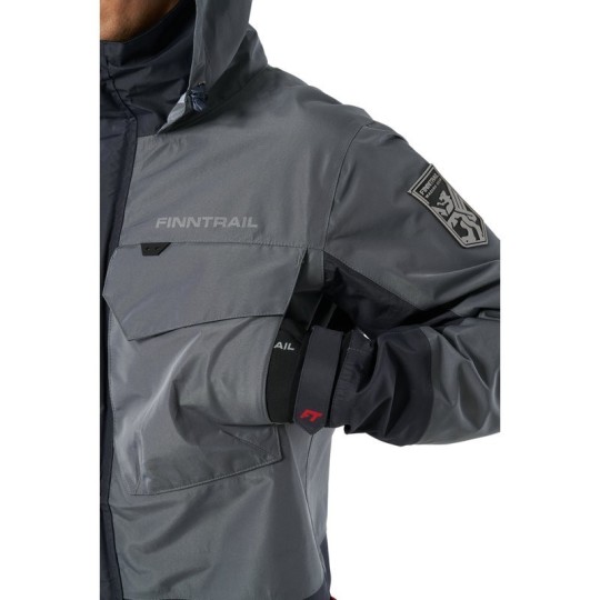 Finntrail Coaster Grey Waterproof Jacket - Waterproof & Breathable
