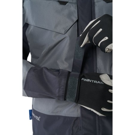 Finntrail Coaster Graue Regenjacke - Wasserdicht & Atmungsaktiv