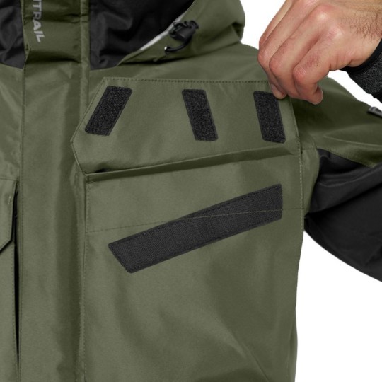 Veste Imperméable Finntrail Coaster Khaki - Étanche & Respirante