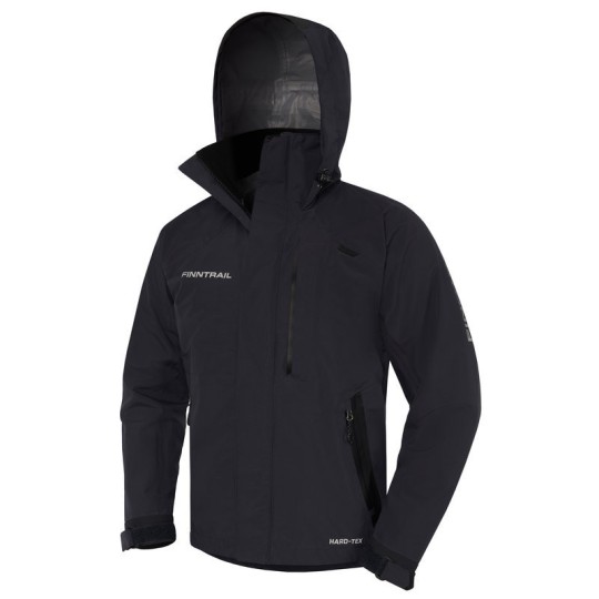 Chaqueta Impermeable Finntrail Excalibur DarkGrey – 20 000 mm