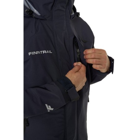 Chaqueta Impermeable Finntrail Excalibur DarkGrey – 20 000 mm