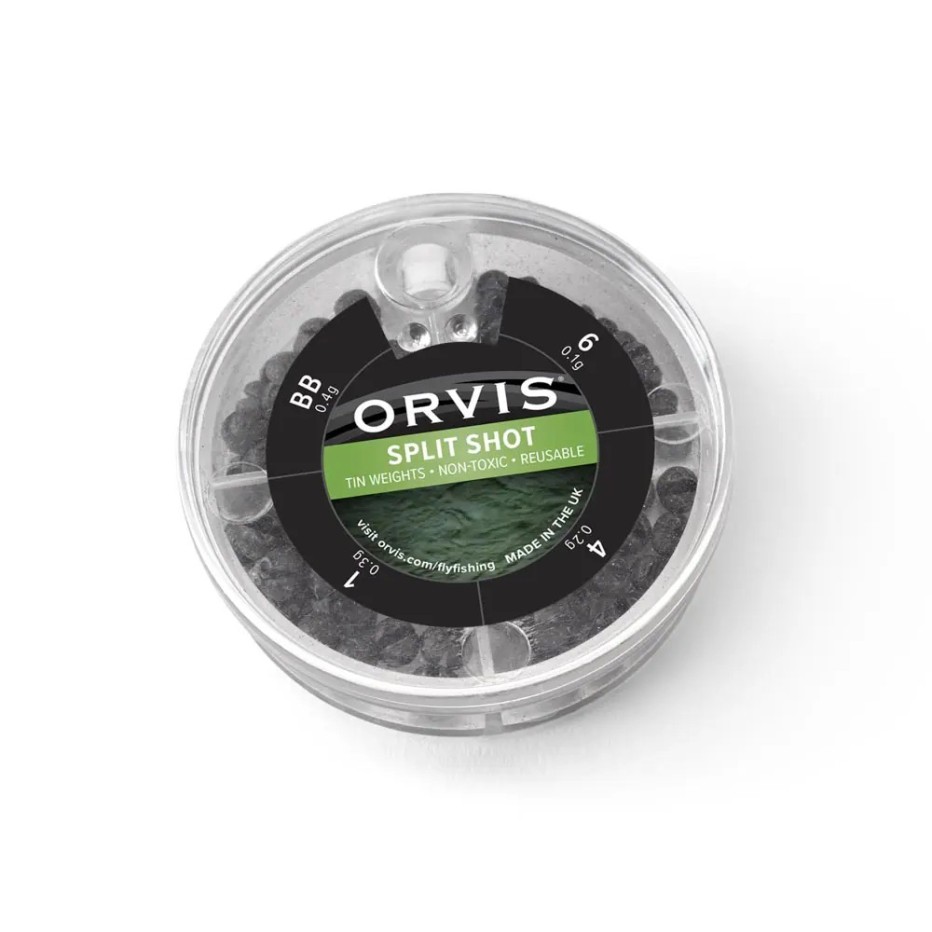 Lastres Partidos Orvis Split Shot Asst | Pesca al toque