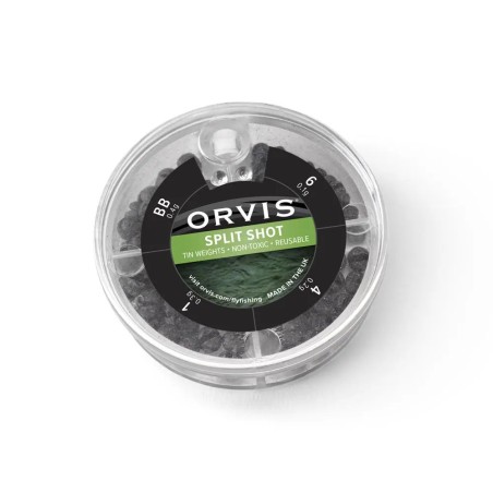 Orvis Split Shot Asst Bleie | Angeln au toc
