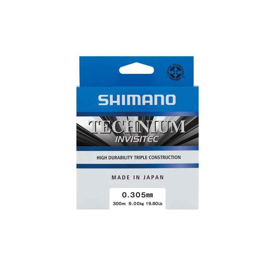 Nylon Shimano Technium Invisitec A Mono Grey 300m
