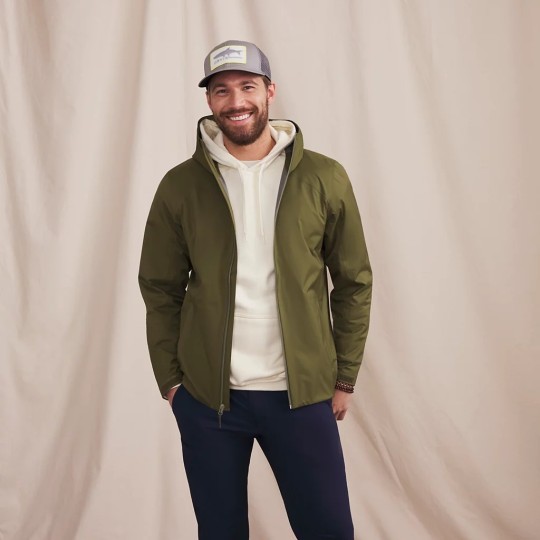 Chaqueta Orvis Ultralight Storm 2.5L Moss