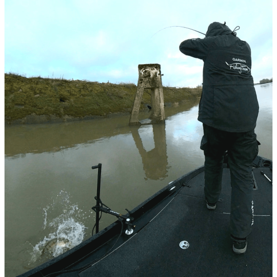 Perche de Sonde Live 1m Pike'n Bass – Rotation 360° Aluminium Anodisé