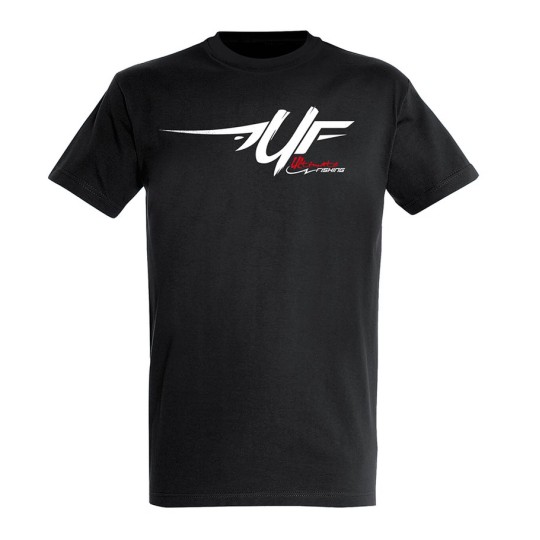 Tee Shirt Ultimate Fishing Noir