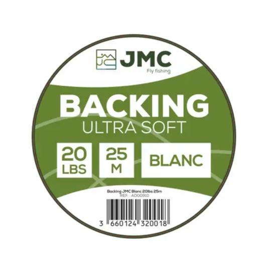 Backing JMC Blanc – Backing moulinet pêche à la mouche