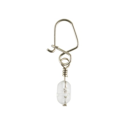 Klammer Sunset Tintenfisch Snap + Transparente Perle - Packung 6