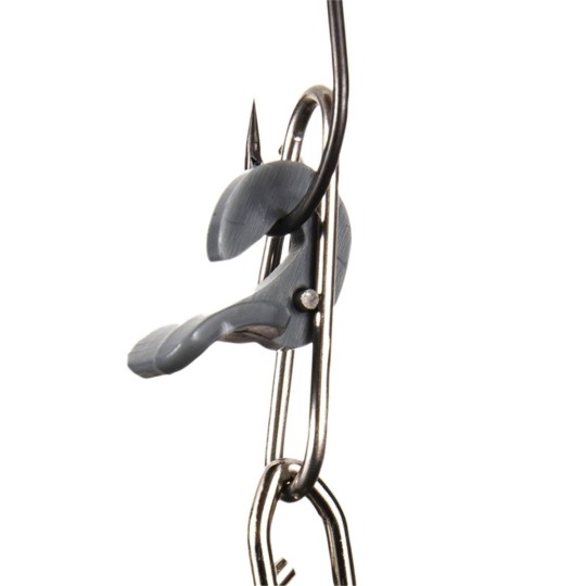 Sunset Impact Bait Clip Gris - Grapa cebos Surfcasting x6