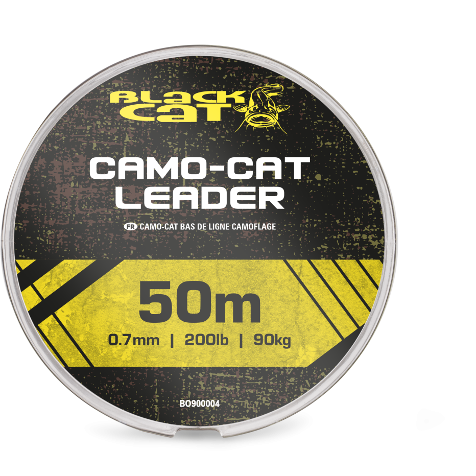 Line Head Black Cat Camo-Cat Leader