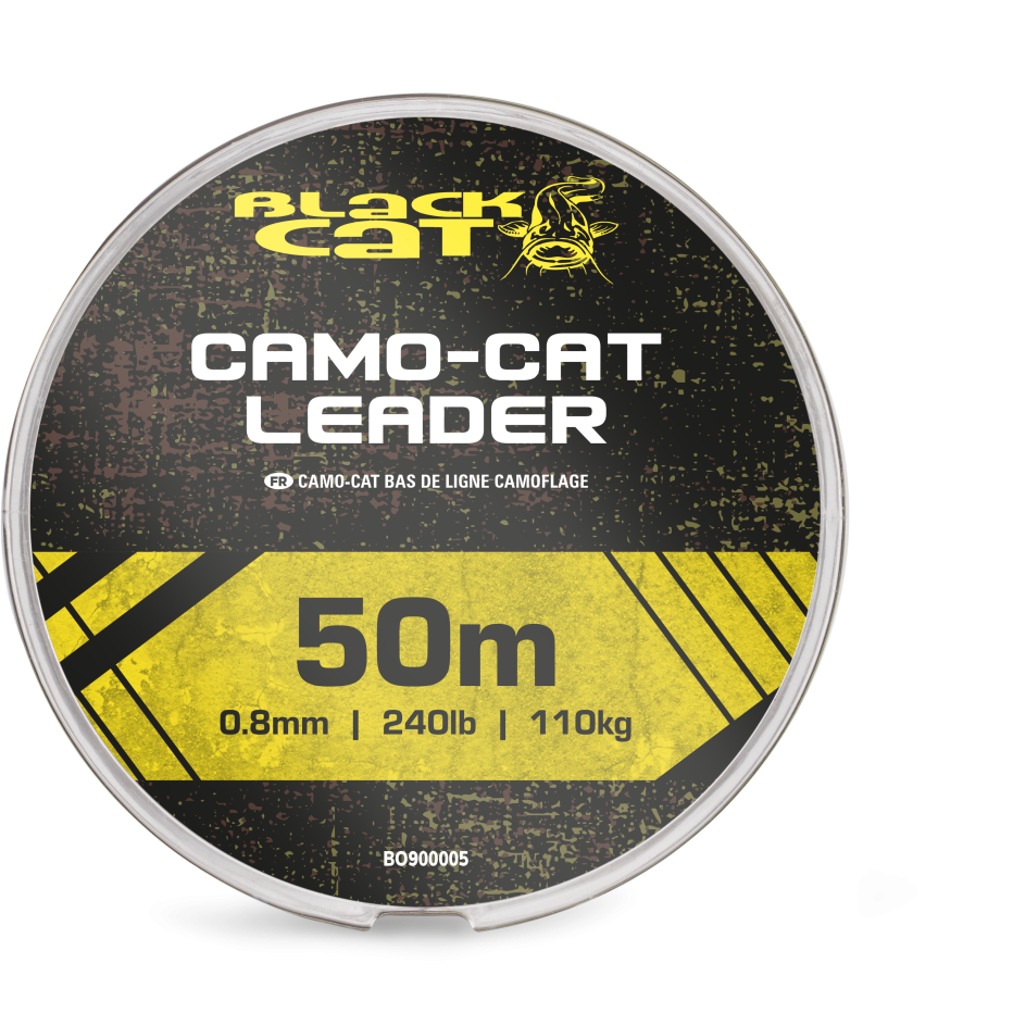 Tête de ligne Black Cat Camo-Cat Leader